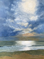 Spirit of the Pacific II oil painting commissioned by Karen Winters artist