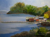 China Camp plein air painting