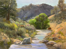 Rankin Ranch Walker Basin cattle grazing river Kern County western art